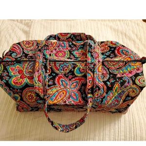 Vera Bradley XLarge Travel Duffel Bag in Parisian Paisley.